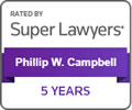 Super Lawyers 5 years